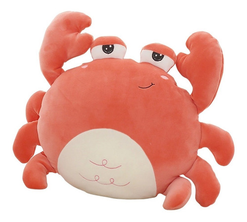 Imagen 1 de 4 de Peluche Almohada Cojín Cangrejo 45cm