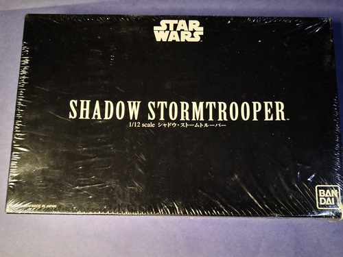 Shadown Stormtrooper Model Kit Builder Bandai