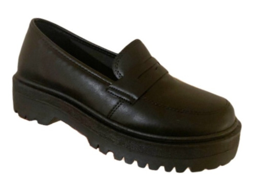 Zapatos Dama Tipo Mocasin Oxford Loafer Qupid, Sheconic