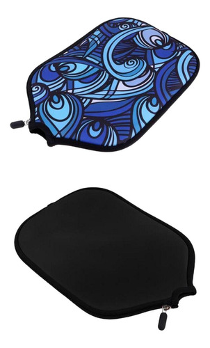 Protector De Pádel Pickleball Durable Azul Real Negro