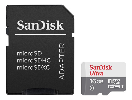 Micro Sd 16gb Sandisk Ultra C10 Memoria