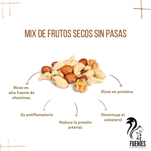 Fuentess | Mix De Frutos Secos Especial X 400 G. Full