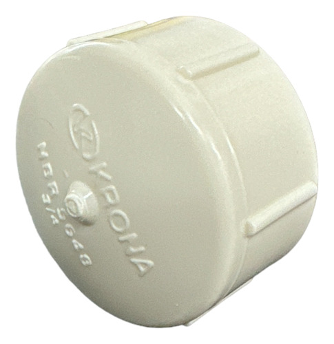 Caps Pvc Roscável 3/4 Polegadas Krona Branco