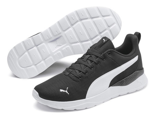 Imagen 3 de 8 de Zapatilla Puma Anzarun Lite Negro/blanco Hombre