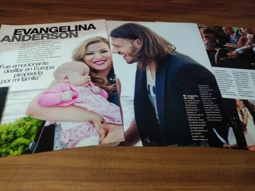 (p235) Evangelina Anderson * Clippings Revista 3 Pgs * 2013