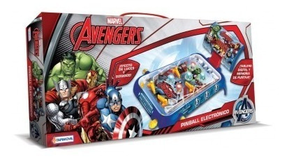 Pinball Marvel Spiderman Con Luz + Sonido - Del Tomate