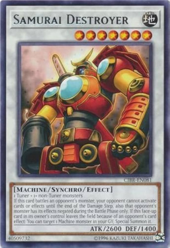 Samurai Destroyer - Cibr - Rare