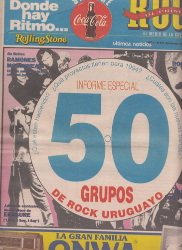 50 Grupos De Rock Nacional Informe Especial 1994 Chopper Etc