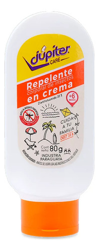 Repelente Júpiter En Crema 80 Gr