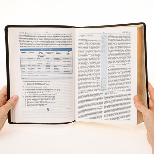 Imagen 6 de 9 de Biblia De Estudio Andrews - Cuero Genuino - Editorial Aces