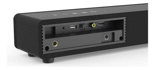 Barra De Sonido Cine En Casa Desmontable Bluetooth Bocinas Negro 20 Khz