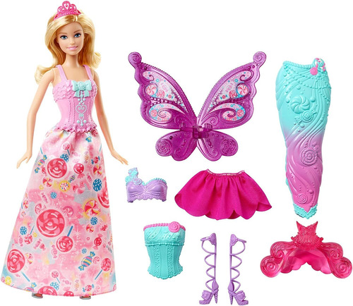 Muñeca Barbie Con Atuendos Y Accesorios 3