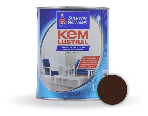 Kem Lustral Esmalte Sintetico Color X 1lt Sherwin Williams - Prestigio