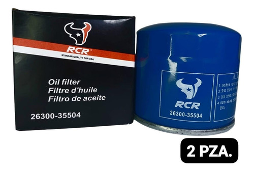 Filtro Aceite Motor Montero Luv Dmax 3.5 Kia Rio Accord 