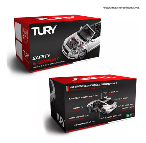 Módulo De Vidro E Retrovisor Tury Park 5.60.0 Db Amarok