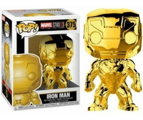 Funko Pop! Iron Man Chrome #375