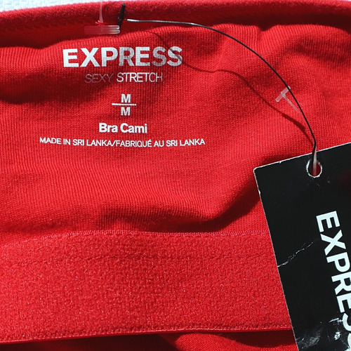 Top Básico De Tirantes Rojo Express