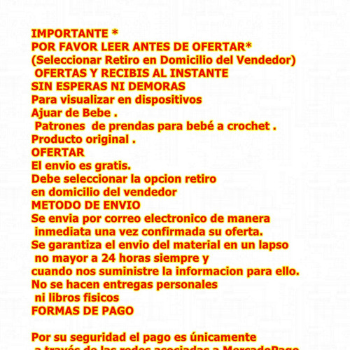 Imagen 8 de 9 de Ajuar Para Bebé A Crochet .revistadigital ,pdf.