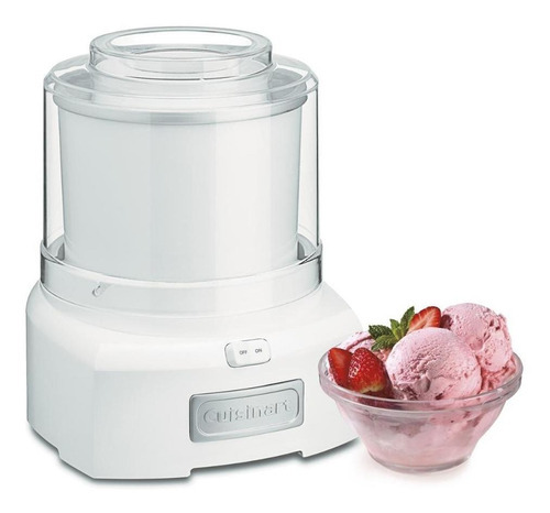 Maquina Para Hacer Helado Cuisinart Ice-21 Color Blanco