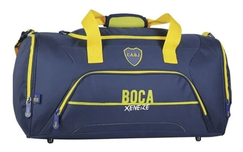 Bolso Boca Juniors Original 21 Bj60 Oficial Maple