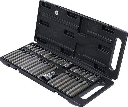 Imagen 2 de 7 de Kit De Puntas Combinadas Allen Bristol Torx Spline 40 Pzas
