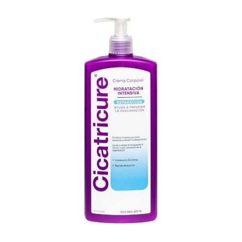 Cicatricure Reparación Intensiva Crema Corporal 400 Ml