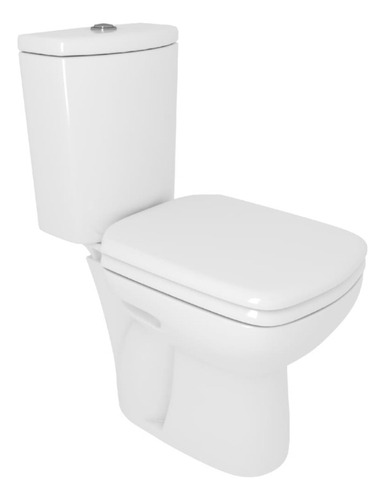 Combo Baño Inodoro Largo Roca Monaco Mochila Apoyo Loza Baño