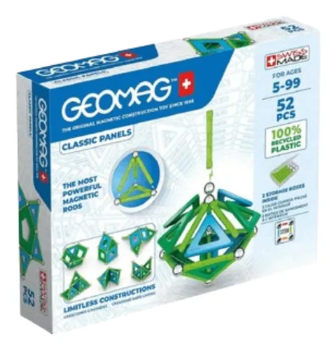 Juego De Mesa Geomag Classic 52 Piezas