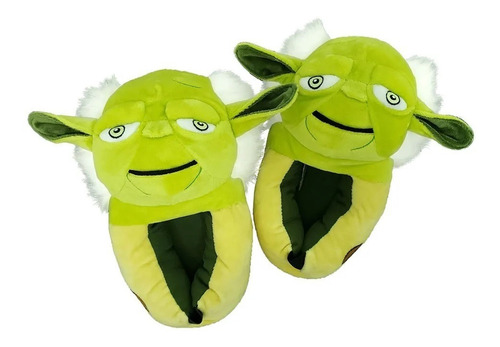 Pantufa 3d Mestre Yoda Star Wars - Ricsen - Original Disney