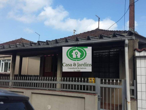 Imagem 1 de 9 de Otima Casa Residencial, Comnposta De 02 Dormitorios E Demais -r$ 280 Mil No Chico De Paula - Santos - Ca0978