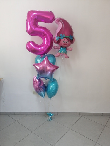 Globos De Trolls Con Helio