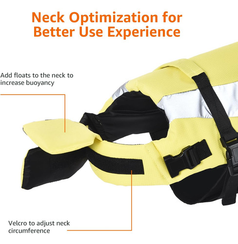 Amazon Basics Chaleco Salvavidas Ajustable Para Perros Co...