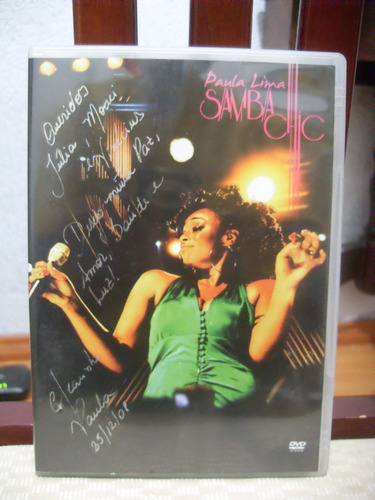 Dvd Paula Lima - Samba Chic