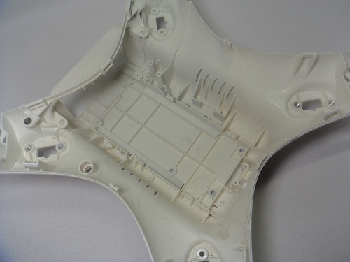 Shell Recuperada Carcaça Inferior Phantom 3 Dji Standard Branco (Usado)