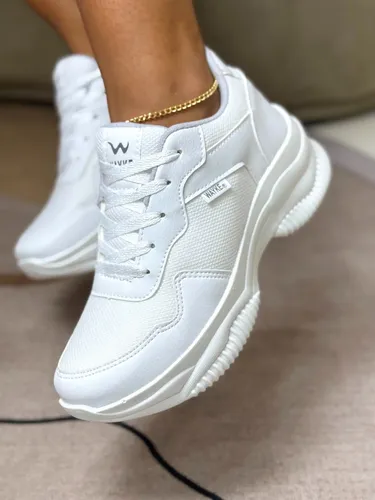 Tênis Feminino Casual Lançamento Novo Plataforma Confortável