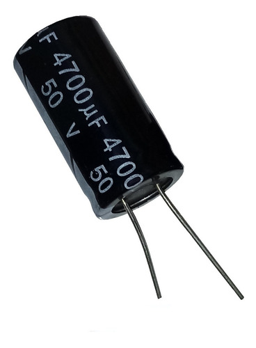 Capacitor 4700 Uf 50v Filtro Condensador (paq. 2 Piezas)