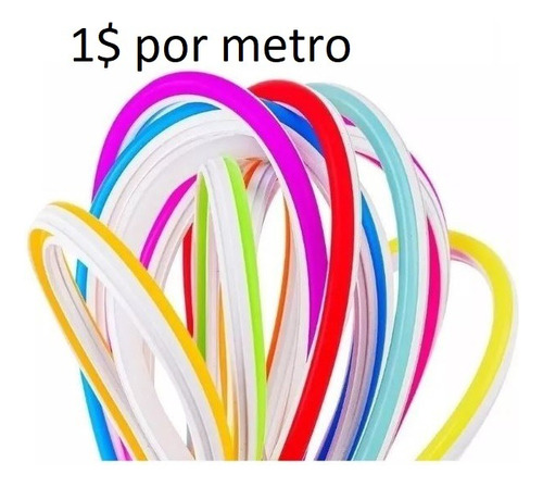 Cinta Led Neon 12v 6m 1$ Por Metro