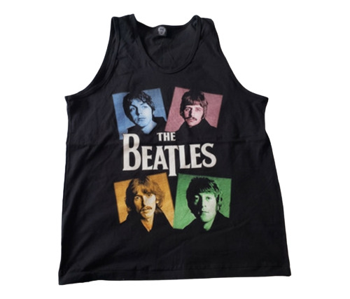 Playera De Rock The Beatles Sin Manga L