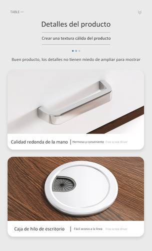 Escritorio De Computadora Gabinetes De Archivos Combinados Marrón