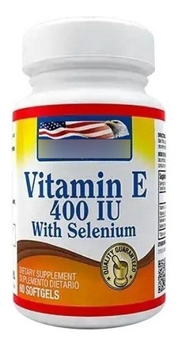 Vitamina E 400 Iu Con Selenio X60 Cápsulas Healthy America