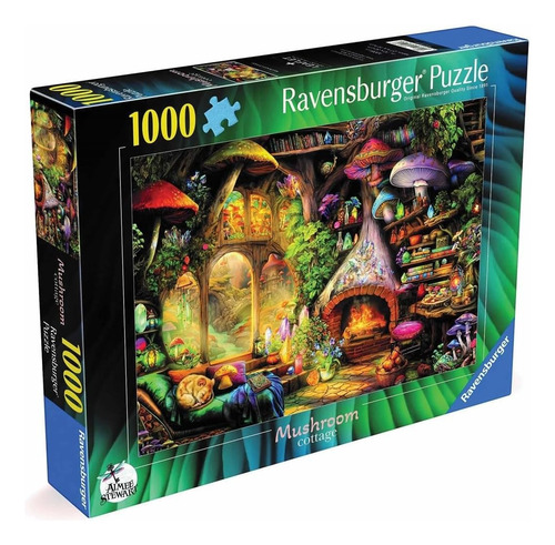 Rompecabezas 1000 Piezas Ravensburger Aimee Stewart Mushroom