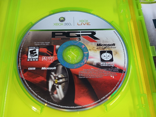 Project Gotham Racing 3 Xbox 360