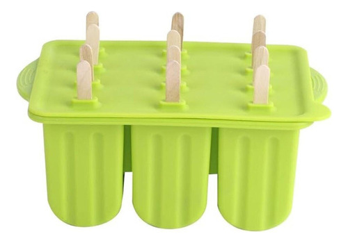 Cr Molde Silicona For Helados Y Paletas 12 Rejillas C