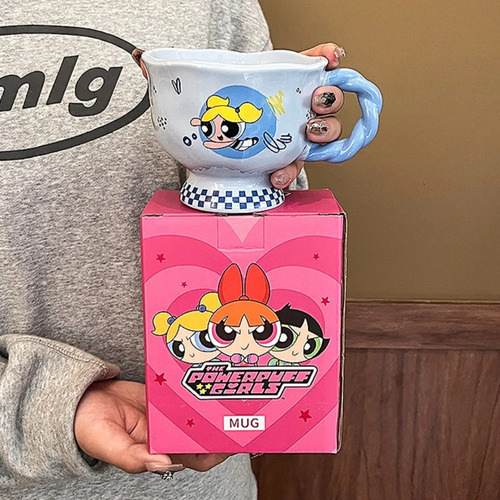 .., Taza De Cerámica Con Forma De Chicas Superpoderosas, Reg