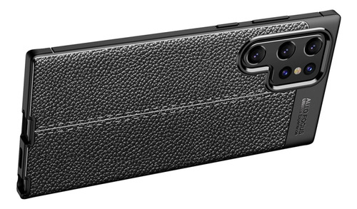 Capa Tpu Preta Para Samsung Galaxy S22 Ultra