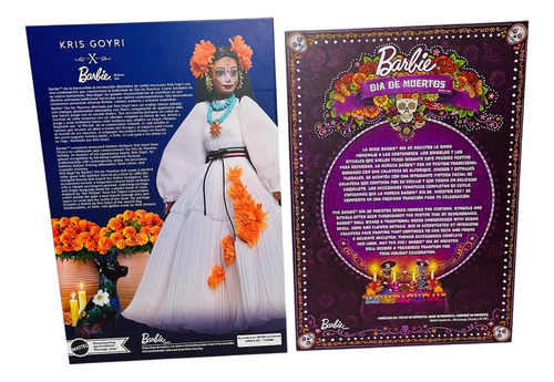 Set 2 Barbie Día De Muertos Kris Goyri Y Día De Muertos 2021 (Usado)
