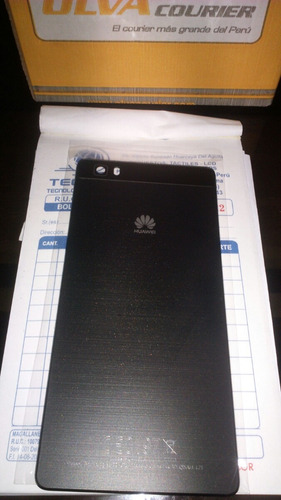 Tapa Huawei P8 Lite (negro)