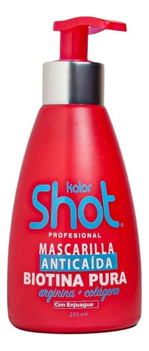 Mascarilla Biotina Pura Con Colageno Kolor Shot 250 Ml 