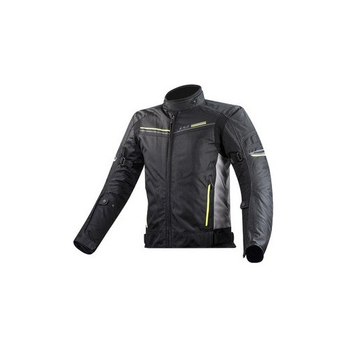 Campera Hombre Ls2 Shadow Black Tatanium Hivi La Cuadra Moto