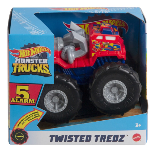 Hot Wheels Monster Trucks 1:43 Llantas Todo Terreno Bombero